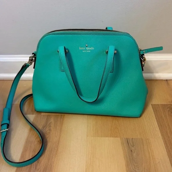 Kate Spade Cedar Street Maise satchel in mint green - Picture 2 of 4